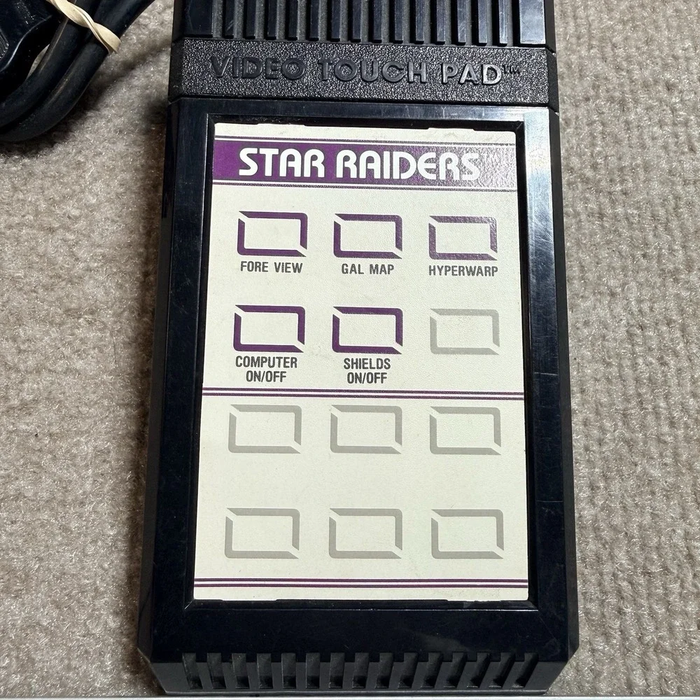 Atari 2600 Video Touch Pad Controller Star Raiders CX21 OEM 1982 - Untested